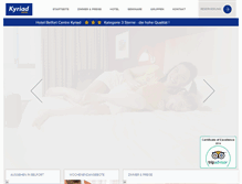 Tablet Screenshot of de.hotel-kyriad-belfort.com